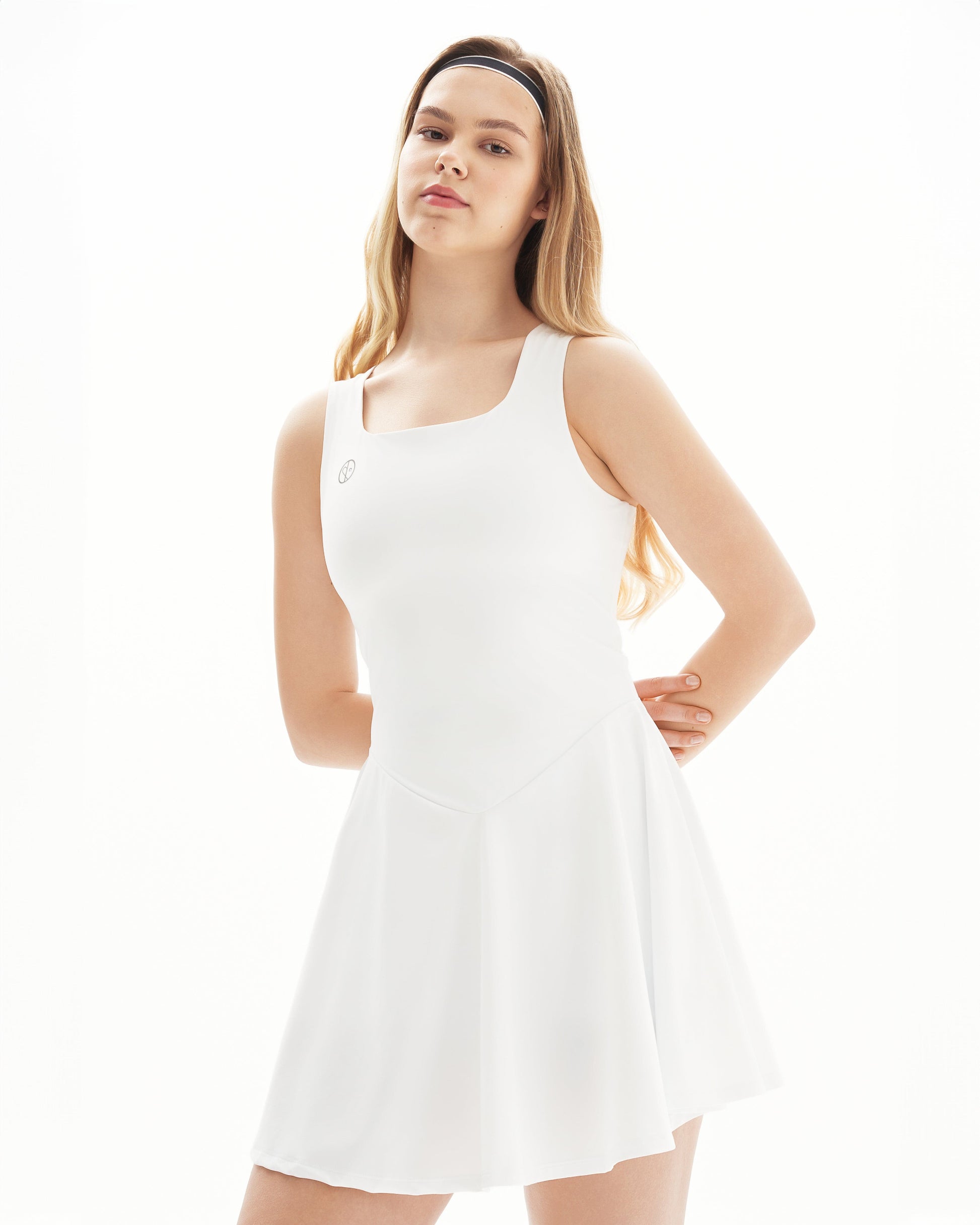 KÀLI Dress Suknelė "Breeze touch" White